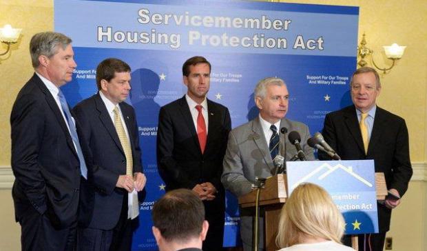 Reed, Durbin, Whitehouse, Begich, Biden Seek Expanded Housing Assistance for Troops
